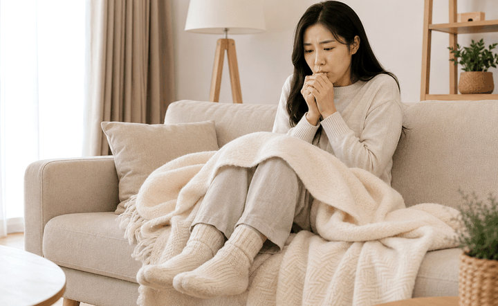 여성한의원, 손발이 찬 게 아니라 온기가 멈춘 겁니다