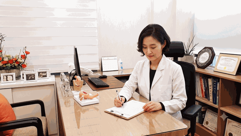 노원 생리 늦어지는 이유 – 자윤한의원 노원점 진료실