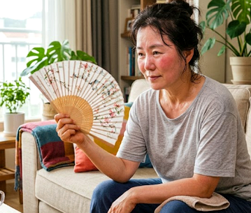 용산 갱년기한약, 화끈거리는 열감과 식은땀을 다스리는 세 가지 이야기