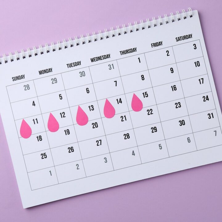 수원 생리주기 빨라짐 – 달력에 표시된 월경일